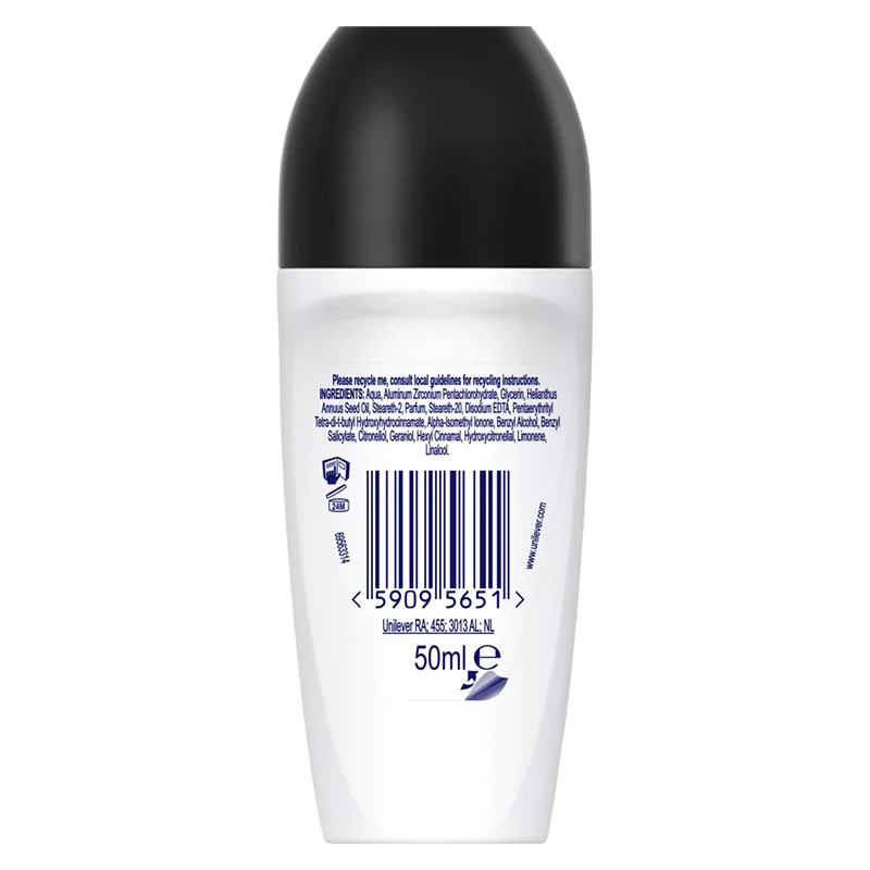 Rexona Womens Roll-On Invisible B&W 50 ml Rexona