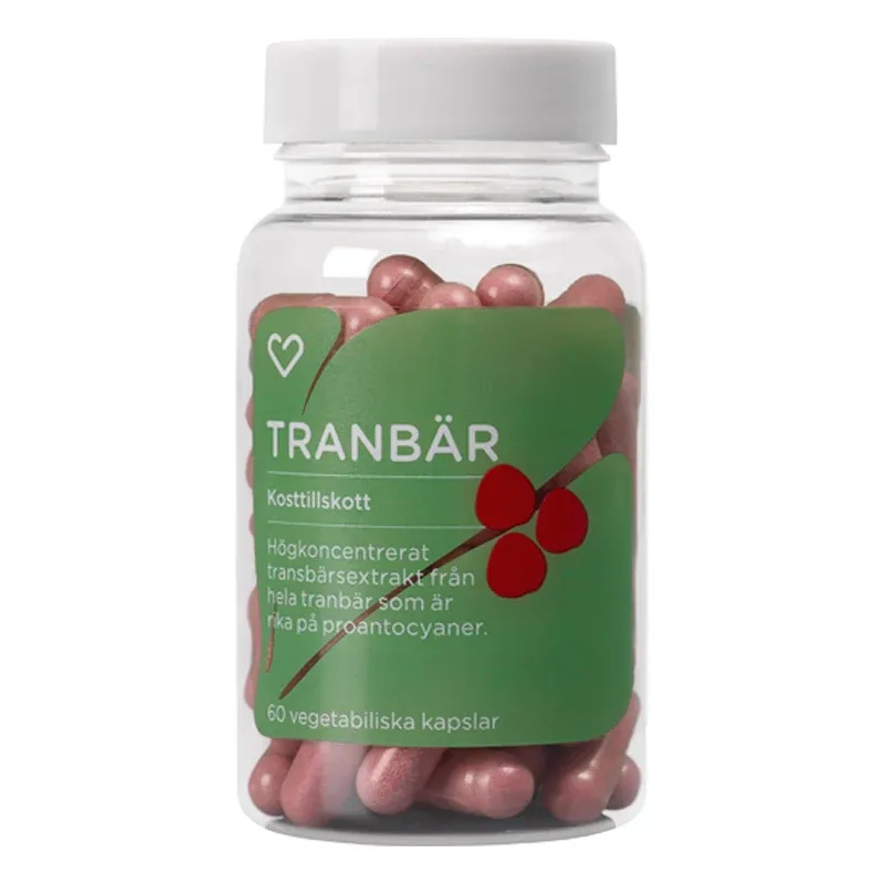Hjärtats Tranbär Kapsel 60 st Hjärtats