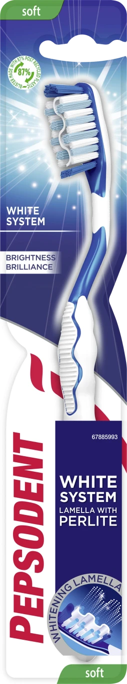 Pepsodent White System Soft Tandborste Pepsodent