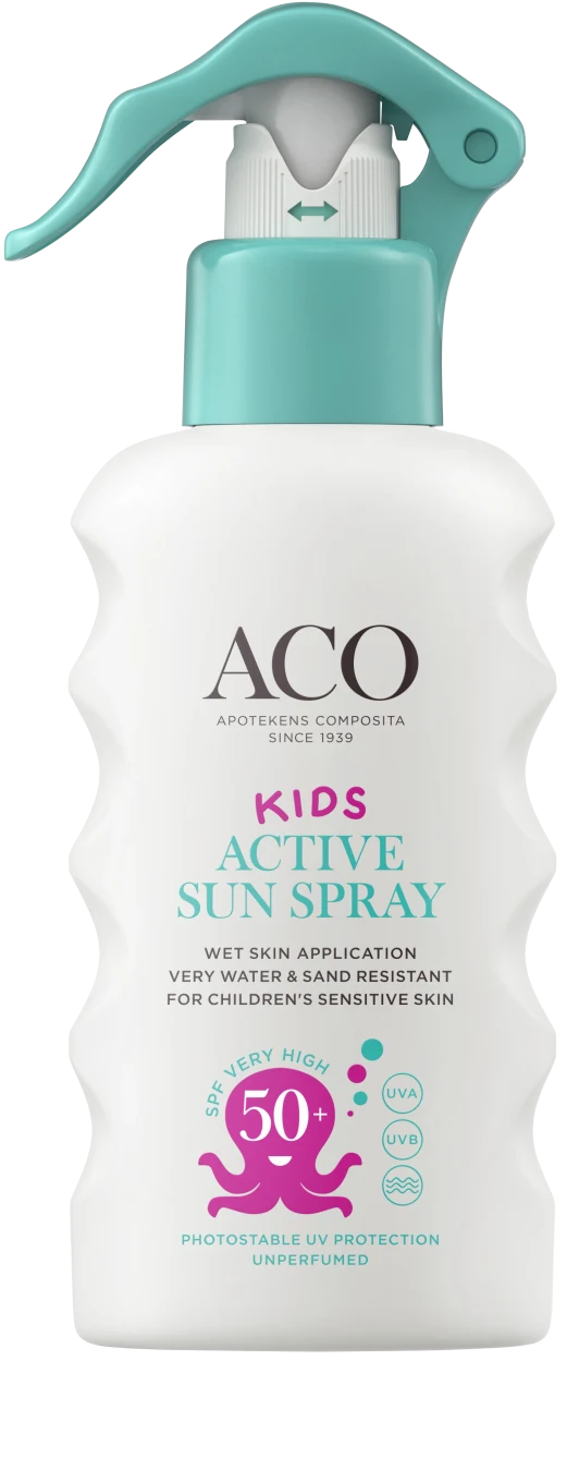 ACO Kids Active Sun Spray SPF 50+, 175 ml ACO