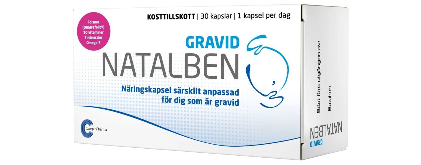 Natalben Gravid 30 st kapslar Natalben