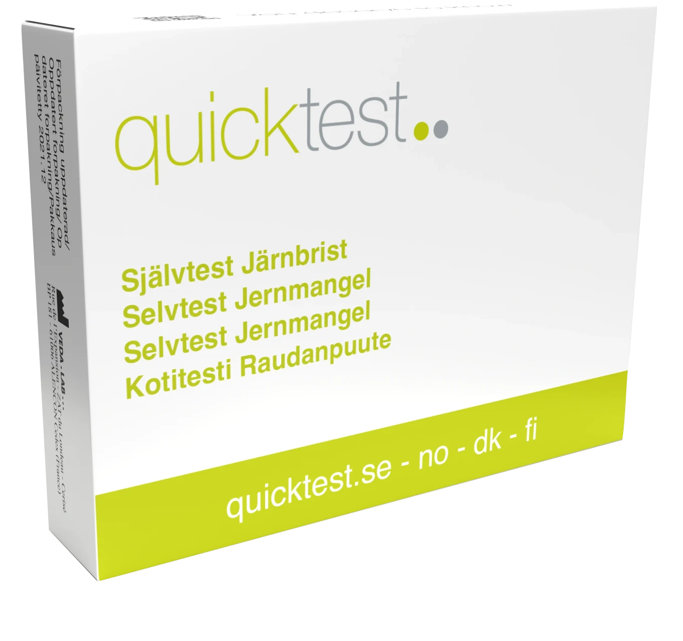 Quicktest Järnbristtest Quicktest