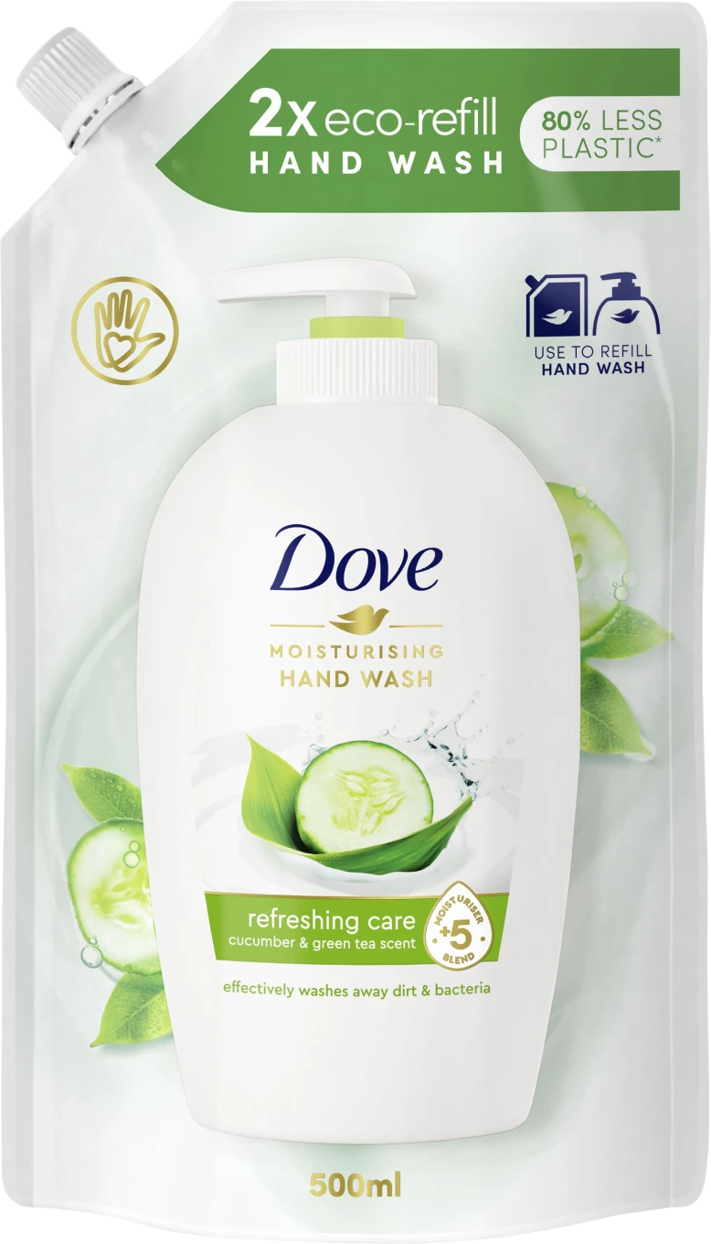Dove Handtvål Refill Go Fresh Cucumber & Green Tea 500 ml Dove
