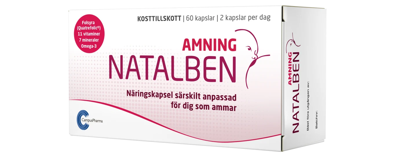 Natalben Amning 60 kapslar Natalben