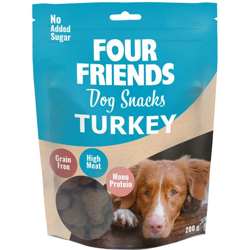 FourFriends Dog Snacks Turkey 200 g fourfriends
