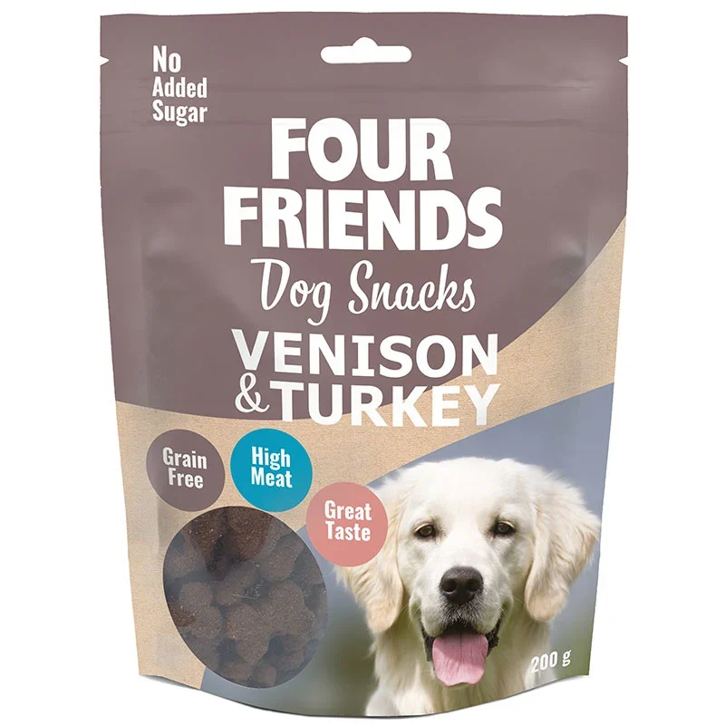 FourFriends Dog Snacks Venison & Turkey 200 g fourfriends