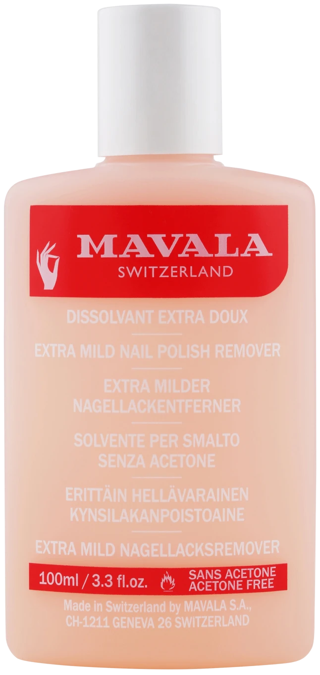 Mavala Nagellacksremover Extra Mild 100 ml Mavala