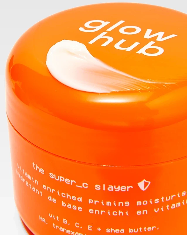 Glow Hub The Super C Slayer Vitamin Enriched Priming Moisturiser 50g Glow Hub