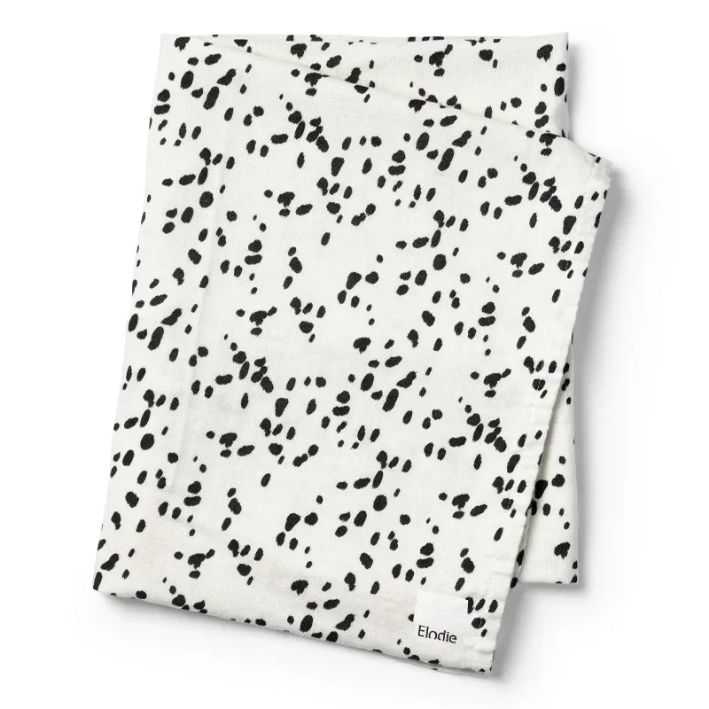 Elodie Bamboo Muslin Blanket Dalmatian Dots 0-3 år Elodie Details