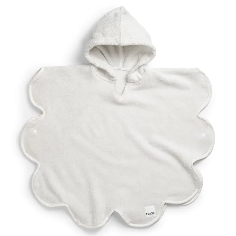 Elodie Bath Poncho Vanilla White 0-3 år Elodie Details