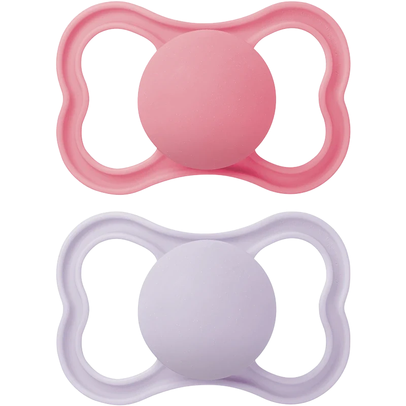 MAM Air Napp Silicone 16-36 mån 2-pack Rosa Mam