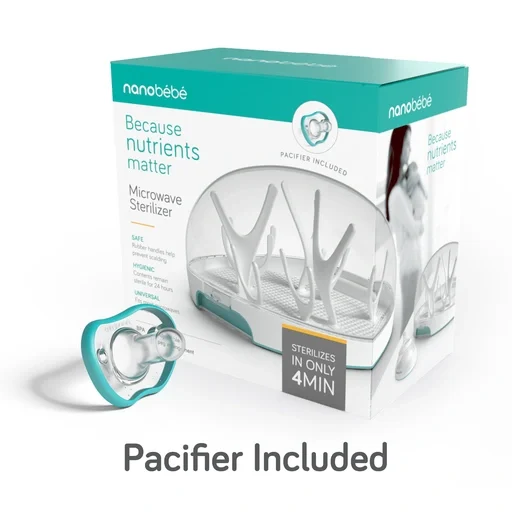 Nanobébé Ångsterilisator nappflaskor Nanobébé