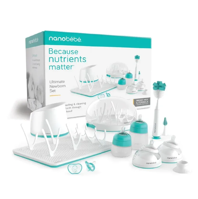 Nanobébé Ultimate Newborn Set Turkos Nanobébé
