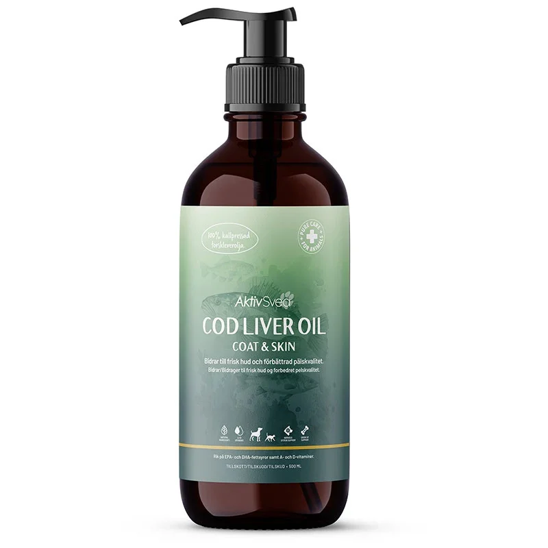 AktivSvea Cod liver oil 500ml AktivSvea