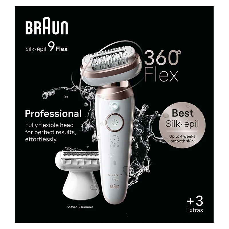 Braun Silk-épil 9 Flex Epilator 9-030 3D Braun