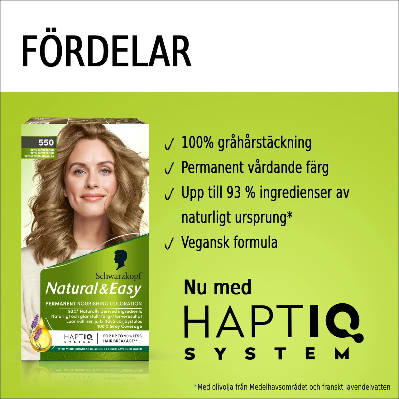 Schwarzkopf Natural & Easy Hårfärg 550 Mörkblond Schwarzkopf