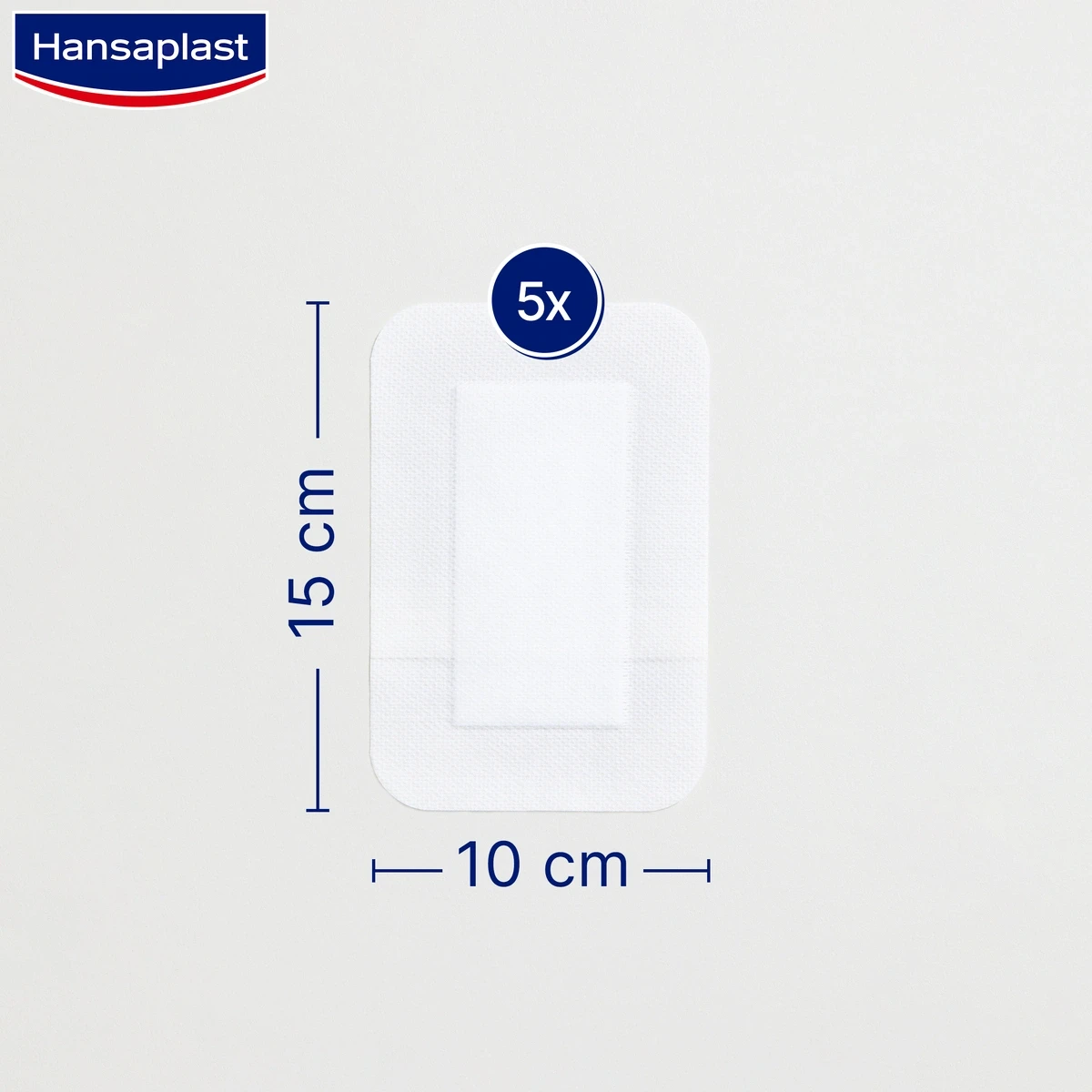 Hansaplast Sensitive 3XL 5 st Hansaplast
