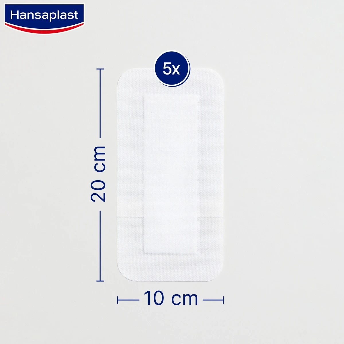Hansaplast Sensitive 4XL 5 st Hansaplast