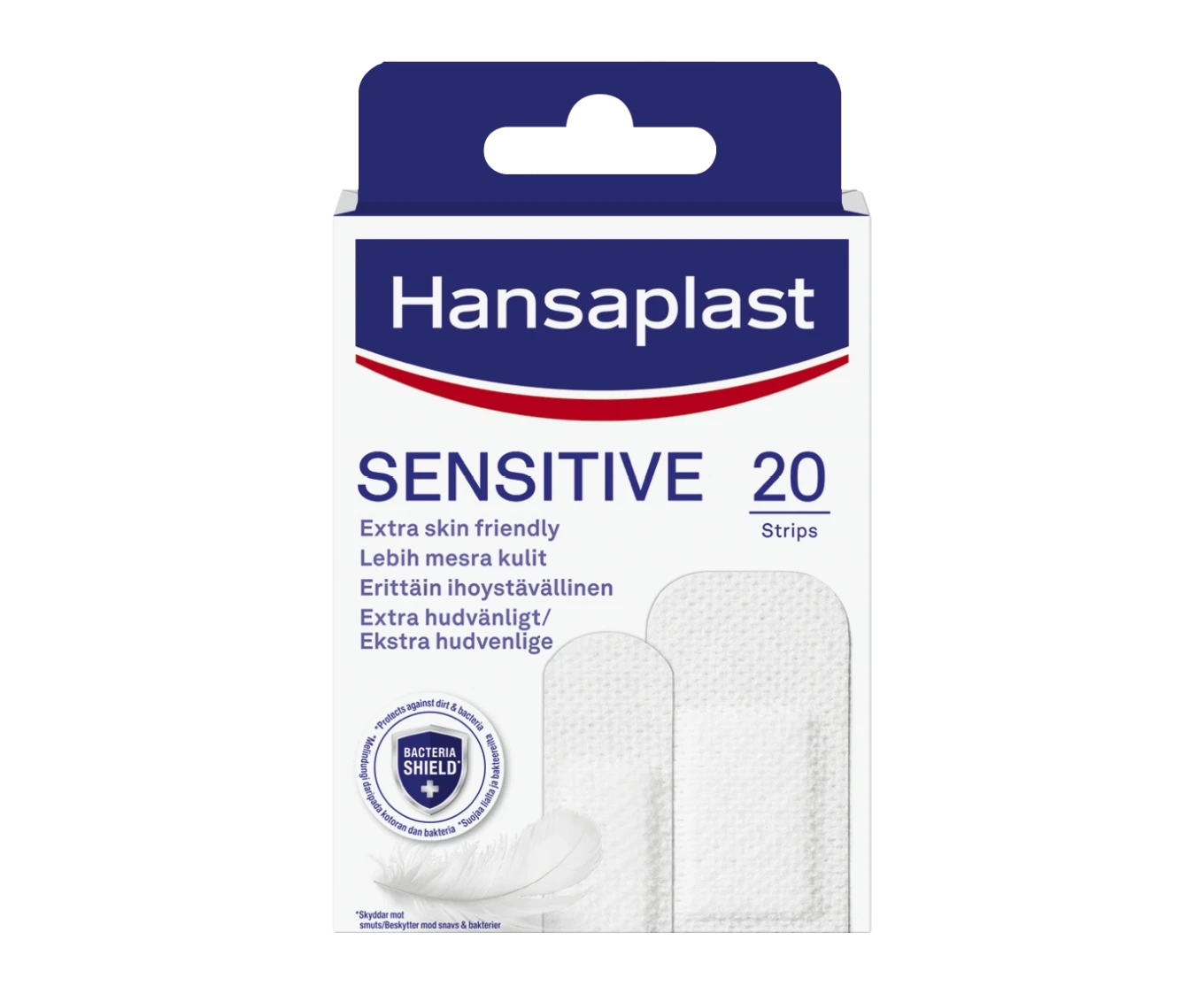 Hansaplast Sensitive Plåster 20 strips Hansaplast