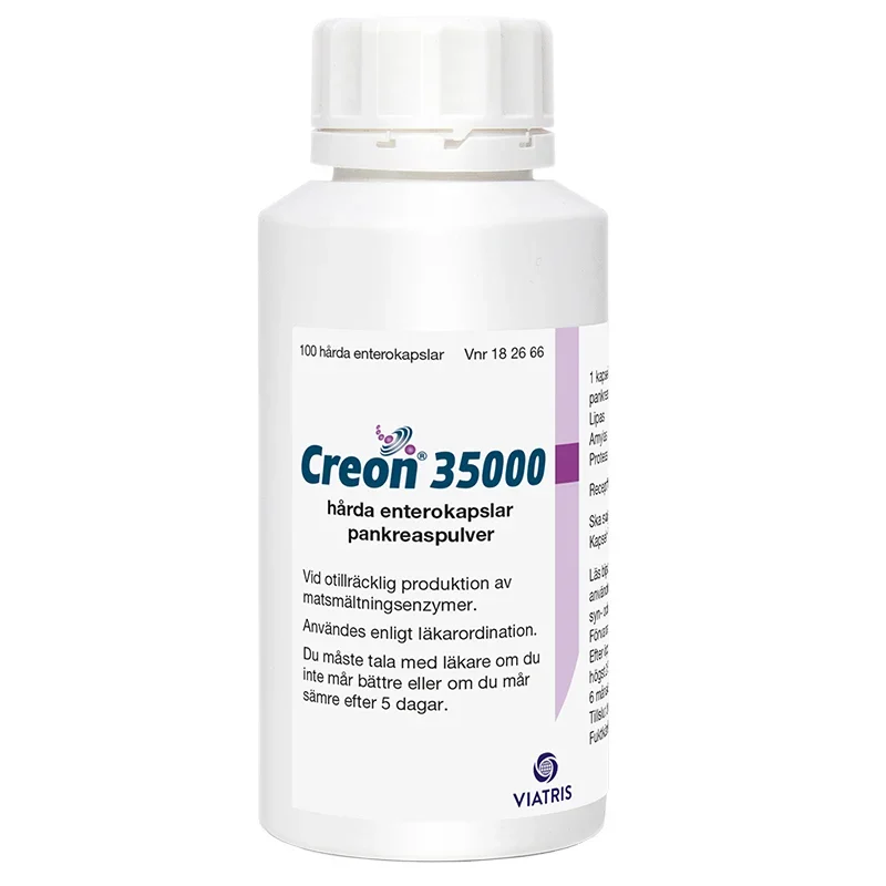 Creon 35000 Enterokapsel, hård Burk, 100 kapslar Creon