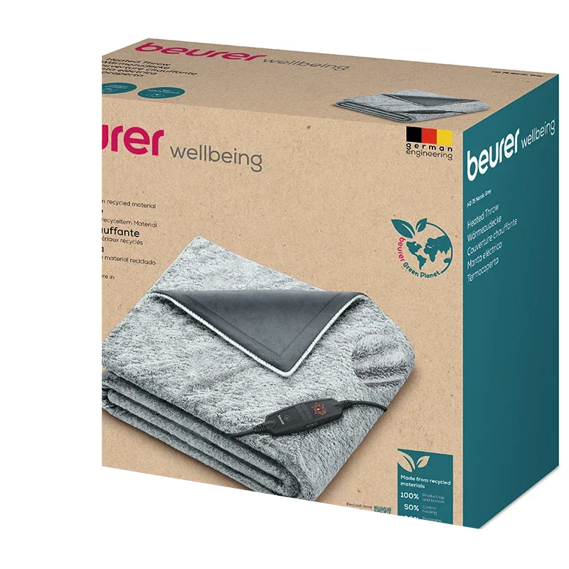Beurer HD 75 Värmefilt Nordic Green Planet Beurer