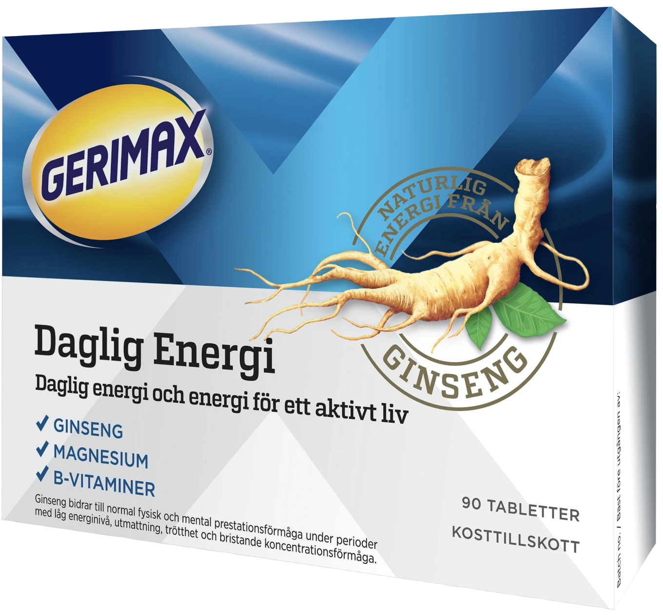 Gerimax Daglig Energi 90 st Gerimax