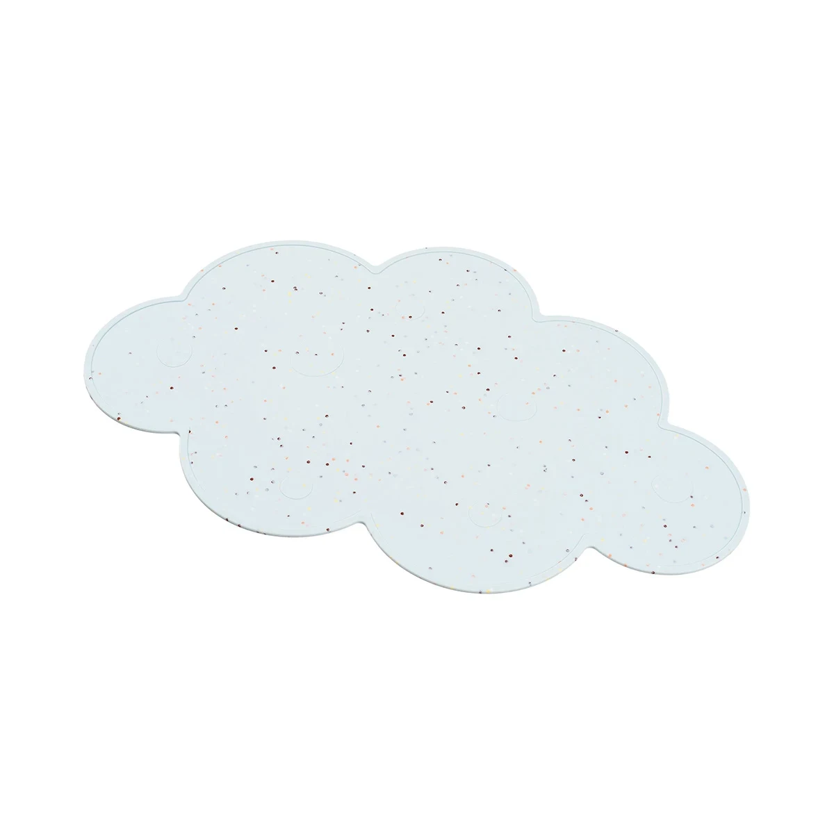Done by Deer Silicone Placemat Confetti Blue Done by Deer