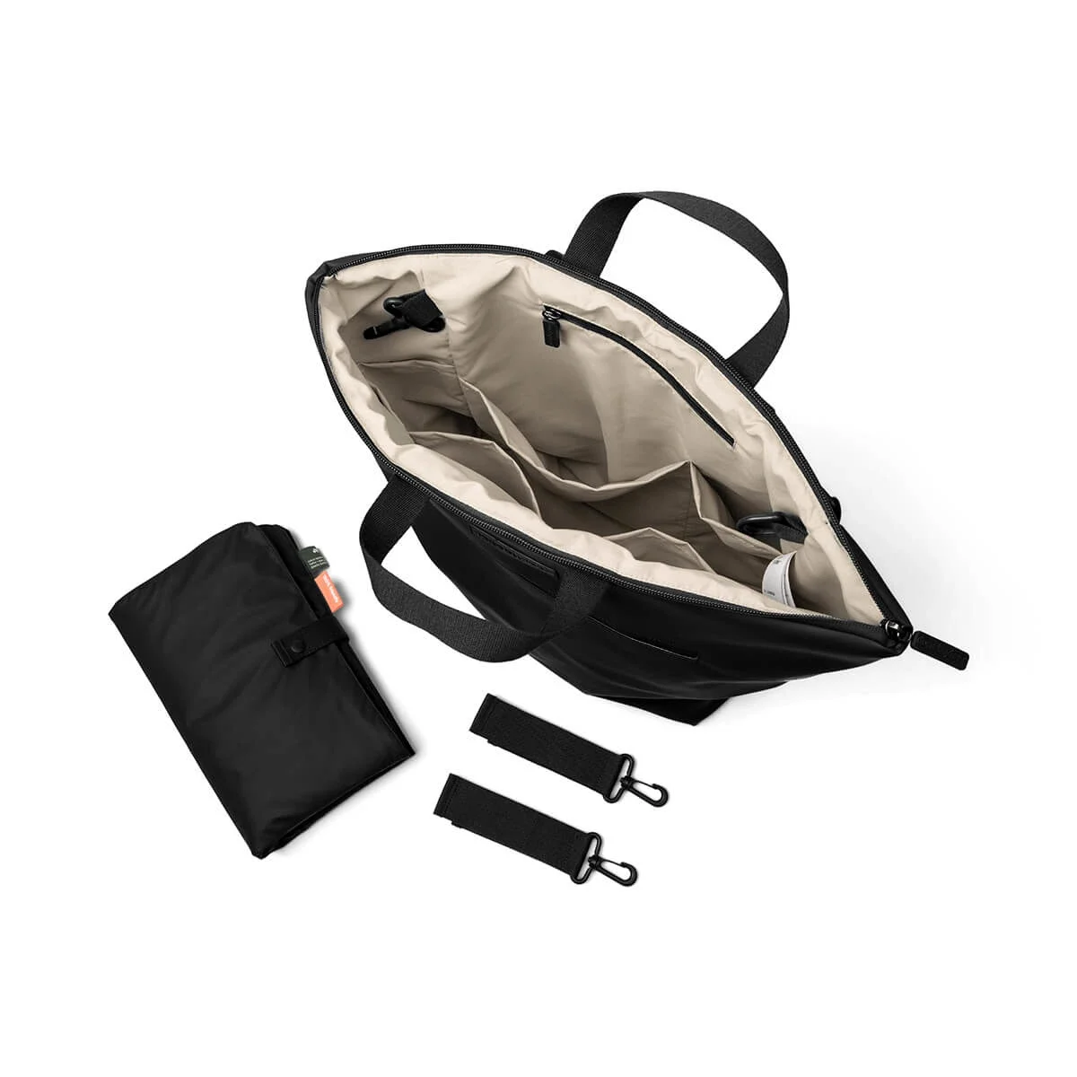 Done by Deer Changing Backpack Black Done by Deer