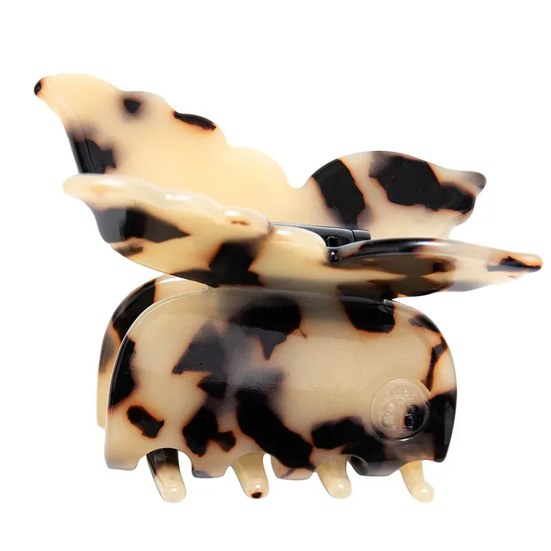 ByBarb Hårklämma Fjäril sköldpaddsfärgad ByBarb