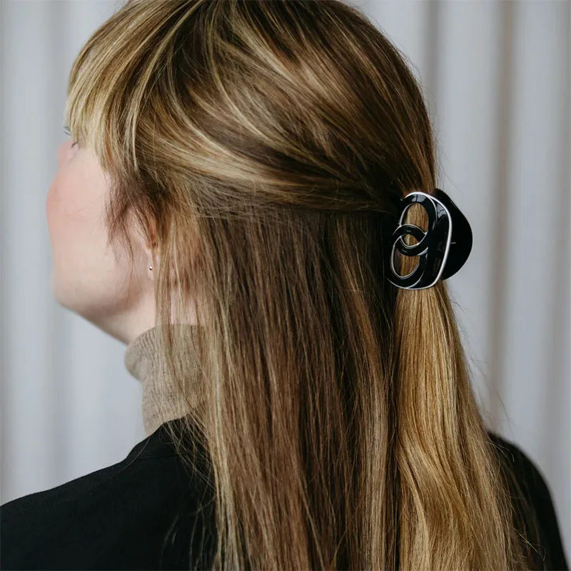 ByBarb Mindre hårklämma Coco svart ByBarb