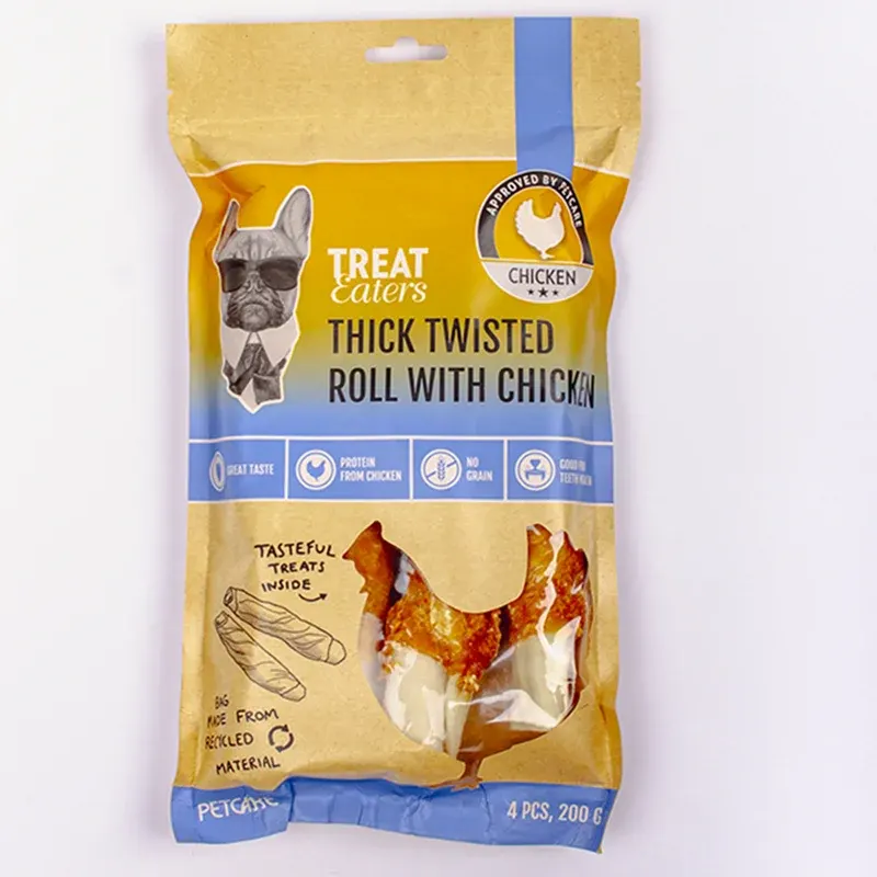 Treateaters Twisted Chicken Roll 4 pcs TREATEATERS