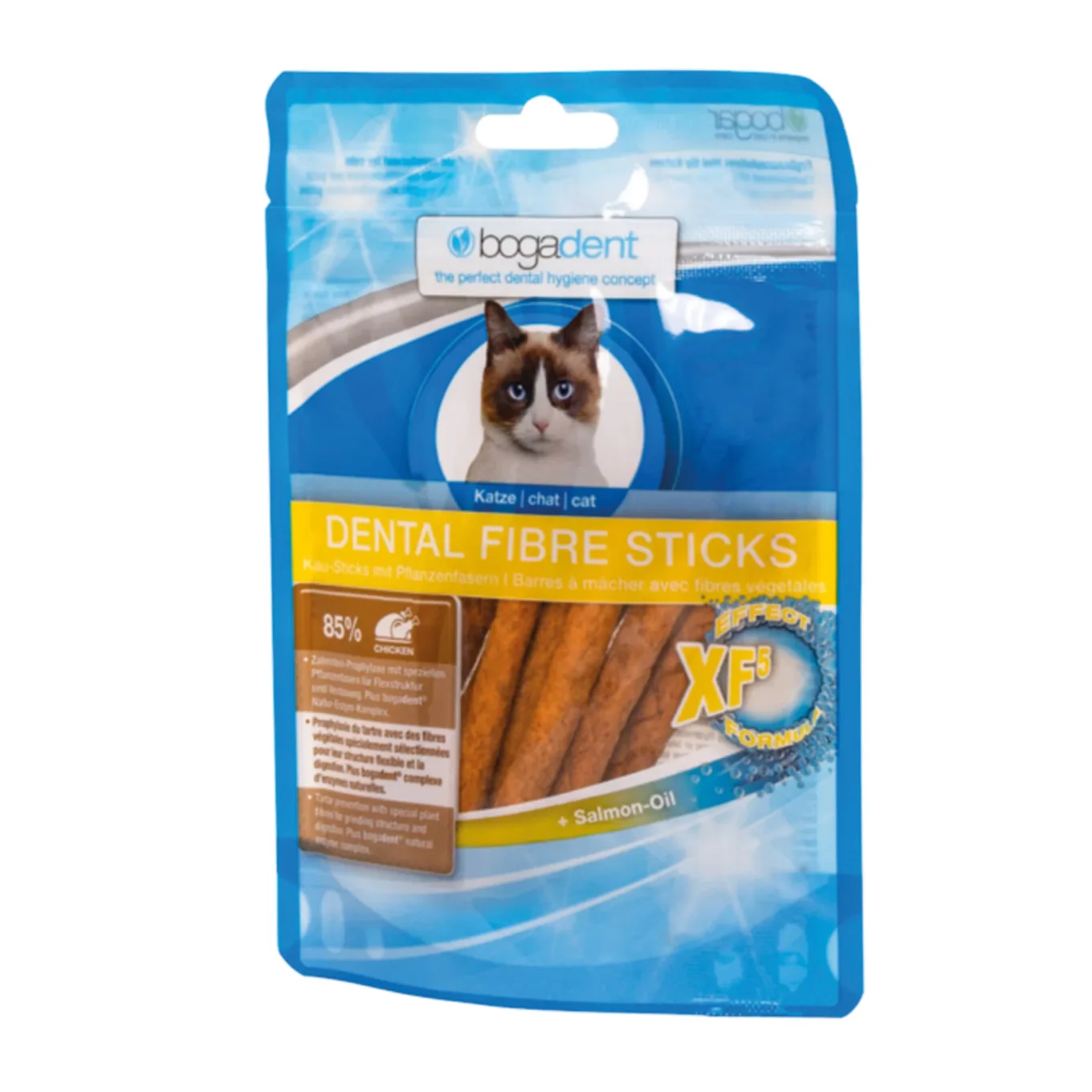 Bogadent Dental Fibre Sticks Katt 50 g bogadent