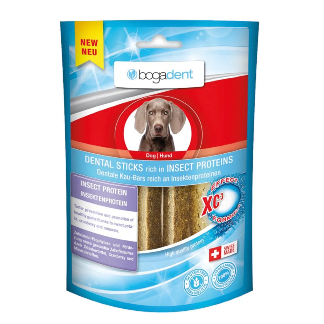 Bogadent Dental Sticks rich in Insect Proteins Dog 60 g bogadent