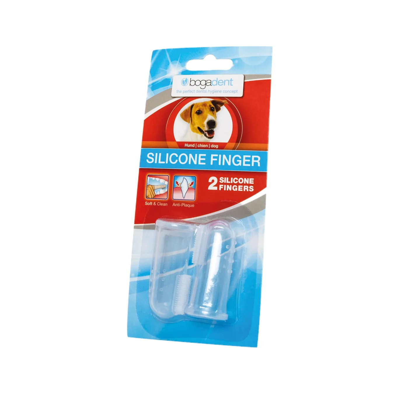 Bogadent Silicone Finger Dog 2 st bogadent