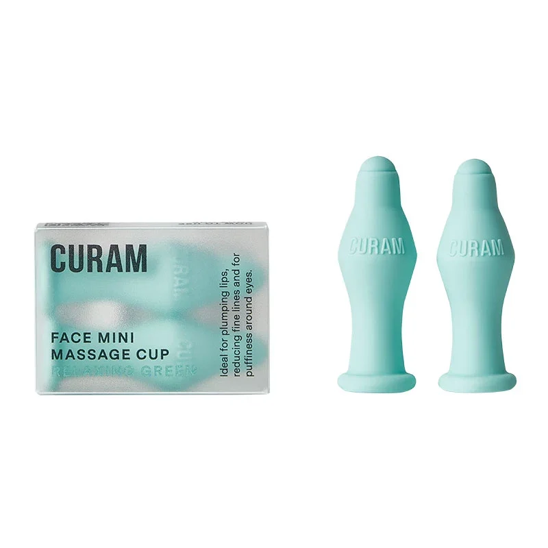 Curam Face cup mini Relaxing green 2-pack Curam