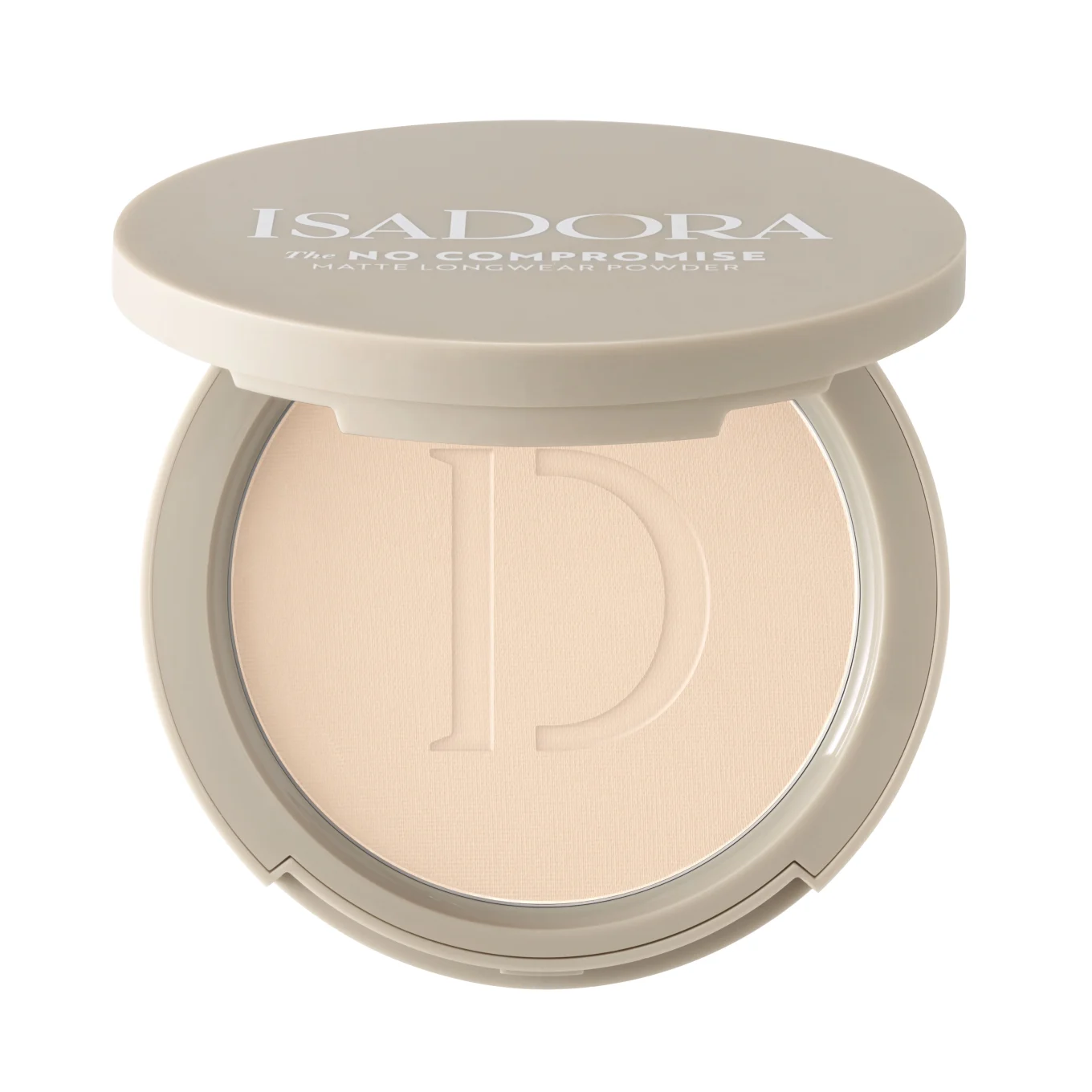 IsaDora The No Compromise Matte Longwear Powder 7 g 60 Neutral Porcelain IsaDora