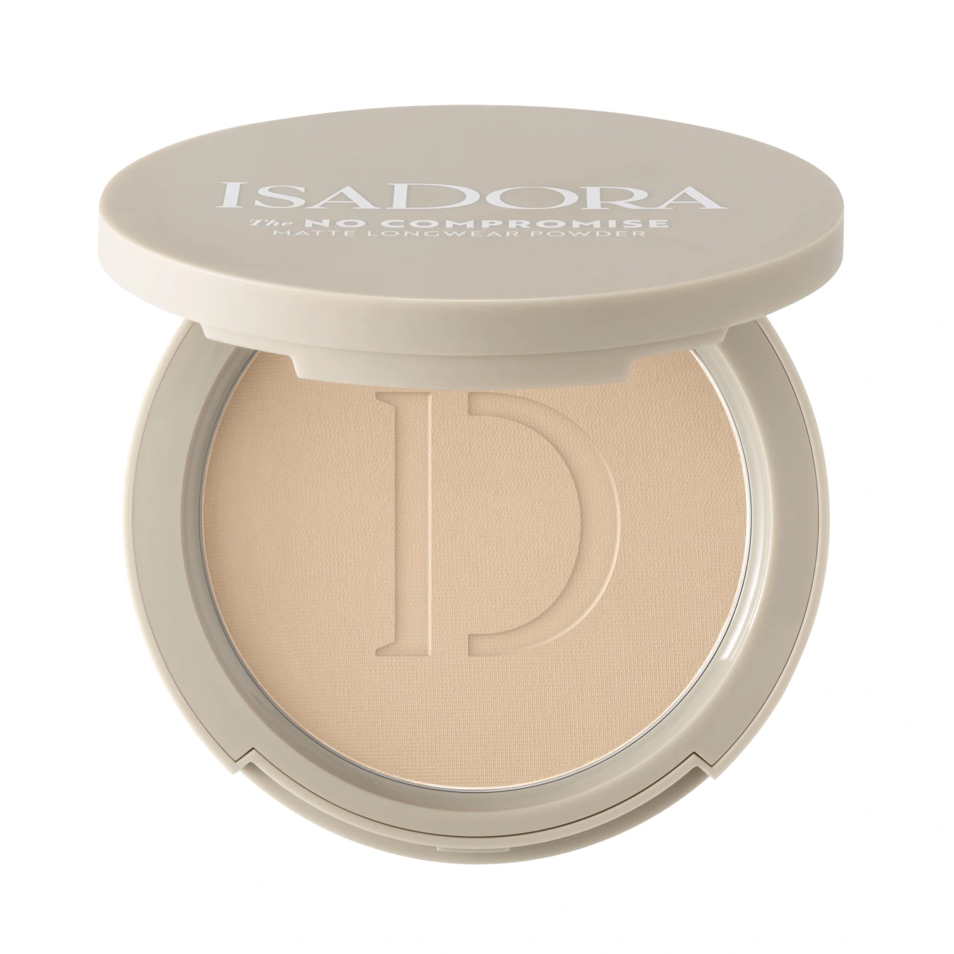 IsaDora The No Compromise Matte Longwear Powder 7 g 65 Neutral Beige IsaDora