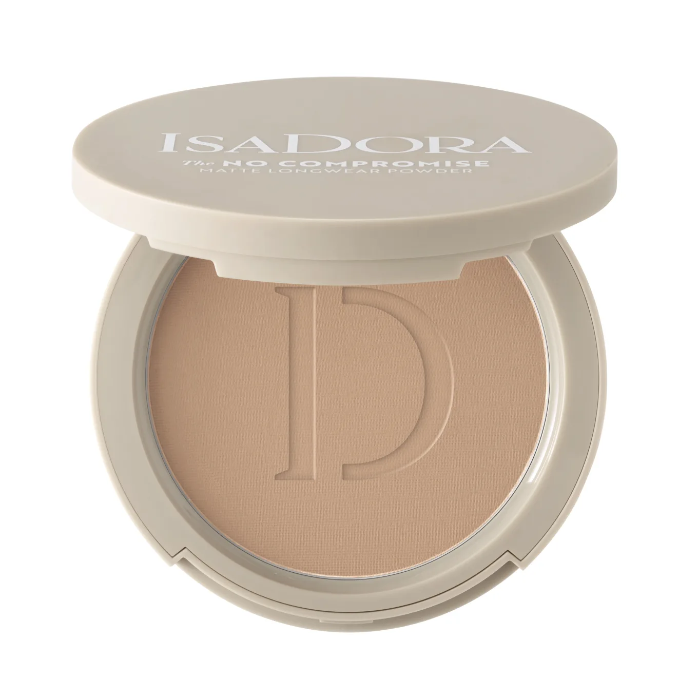 IsaDora The No Compromise Matte Longwear Powder 7 g 68 Neutral Almond IsaDora