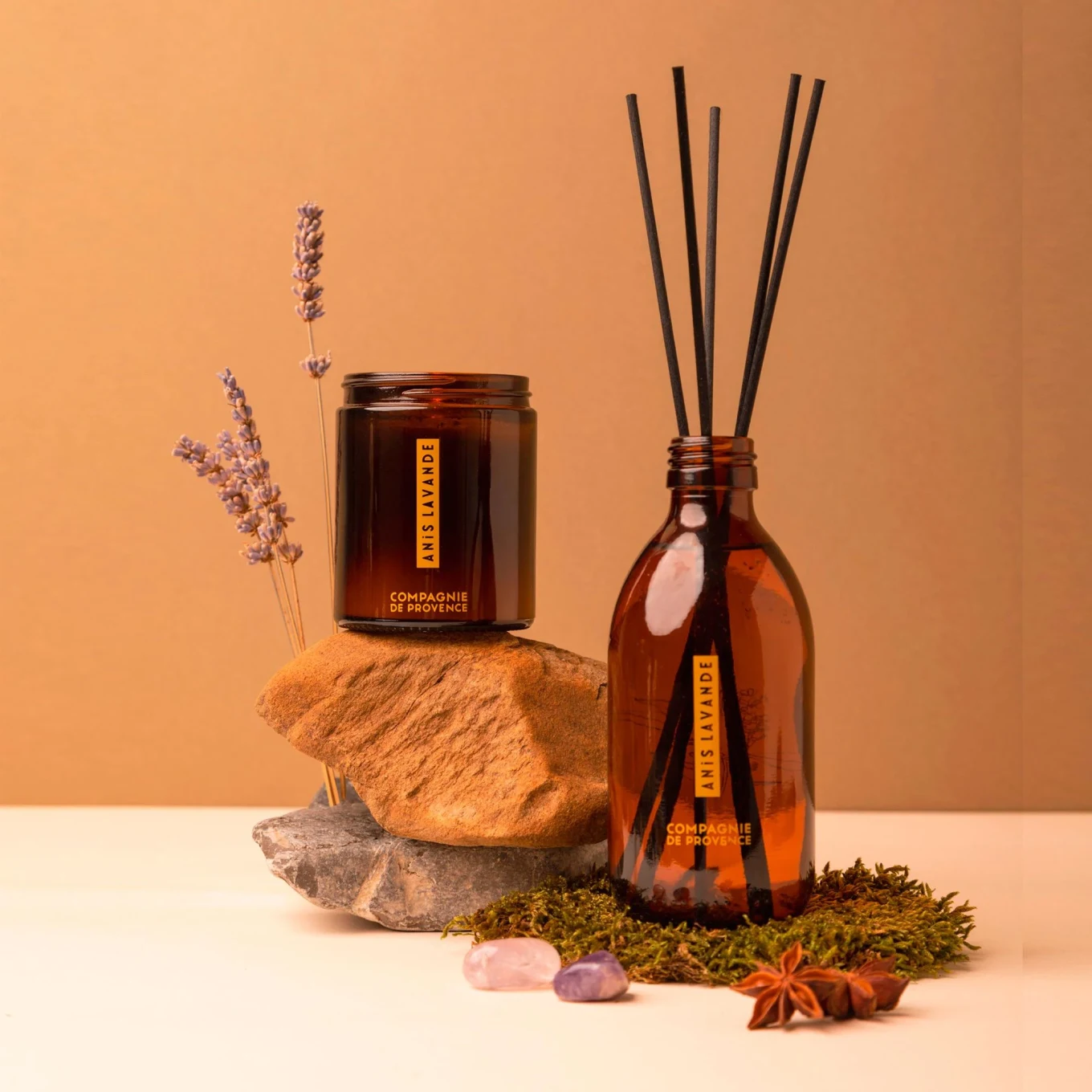 Compagnie de Provence Tvål Anise Lavender 495 ml La Compagnie de Provence