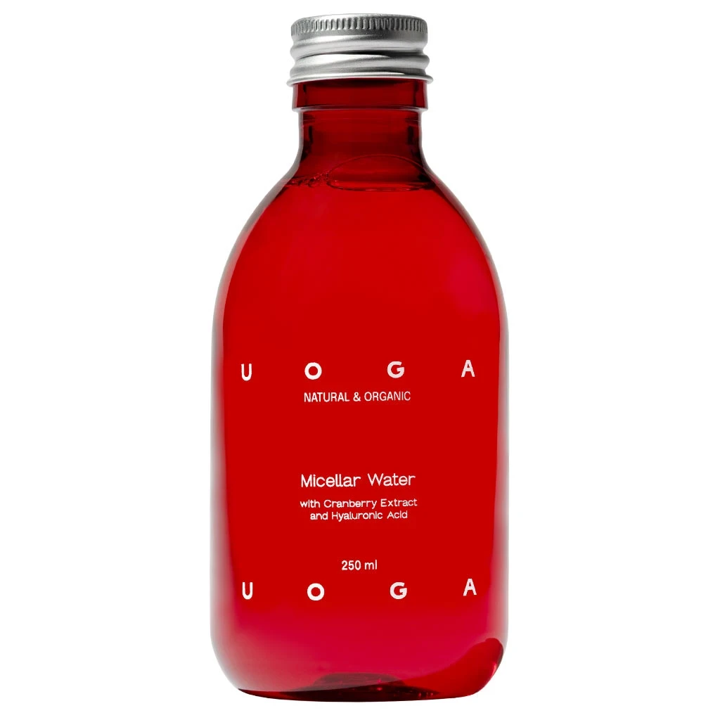 Uoga Uoga Micellar Water With Cranberry Extract And Hyaluronic Acid 250 ml Uoga Uoga