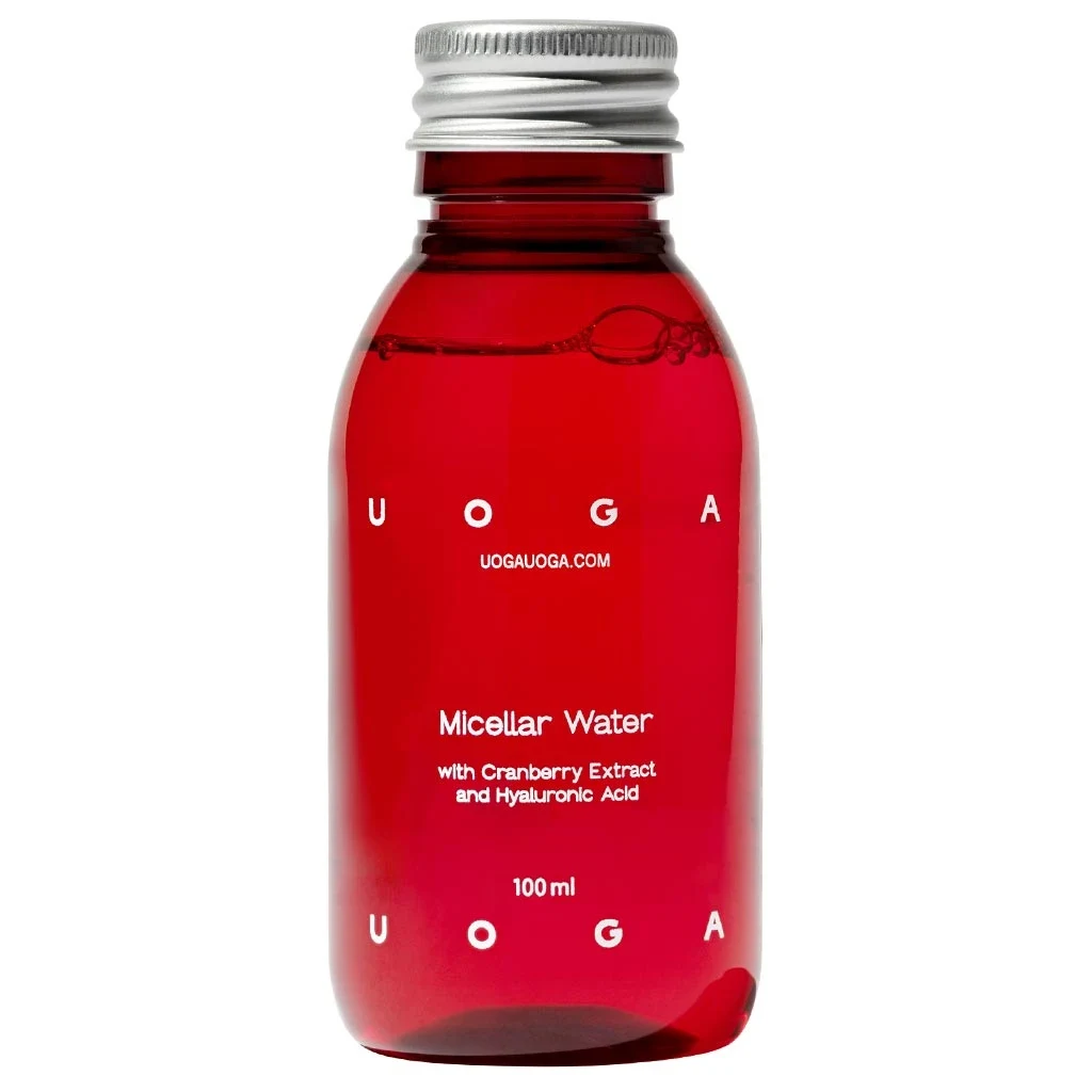 Uoga Uoga Micellar Water With Cranberry Extract And Hyaluronic Acid 100 ml Uoga Uoga