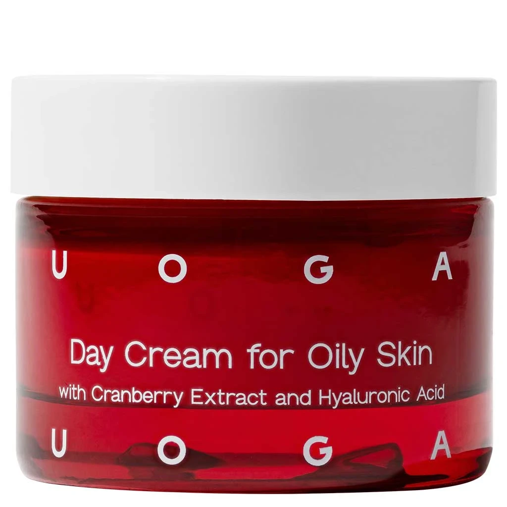 Uoga Uoga Day Cream For Combination And Oily Skin With Cranberry Extract And Hyaluronic Acid 30 ml Uoga Uoga