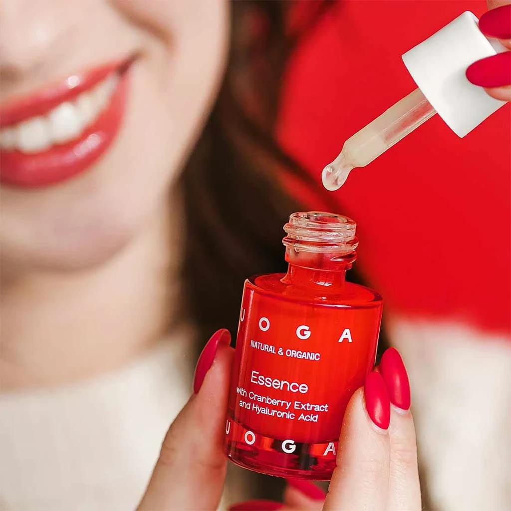 Uoga Uoga Essence Emulsion Face Serum With Cranberry Extract And Hyaluronic Acid 15 ml Uoga Uoga