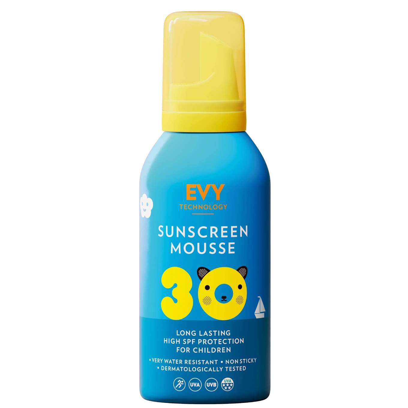 Evy Sunscreen Mousse Kids SPF 30, 150 ml Evy
