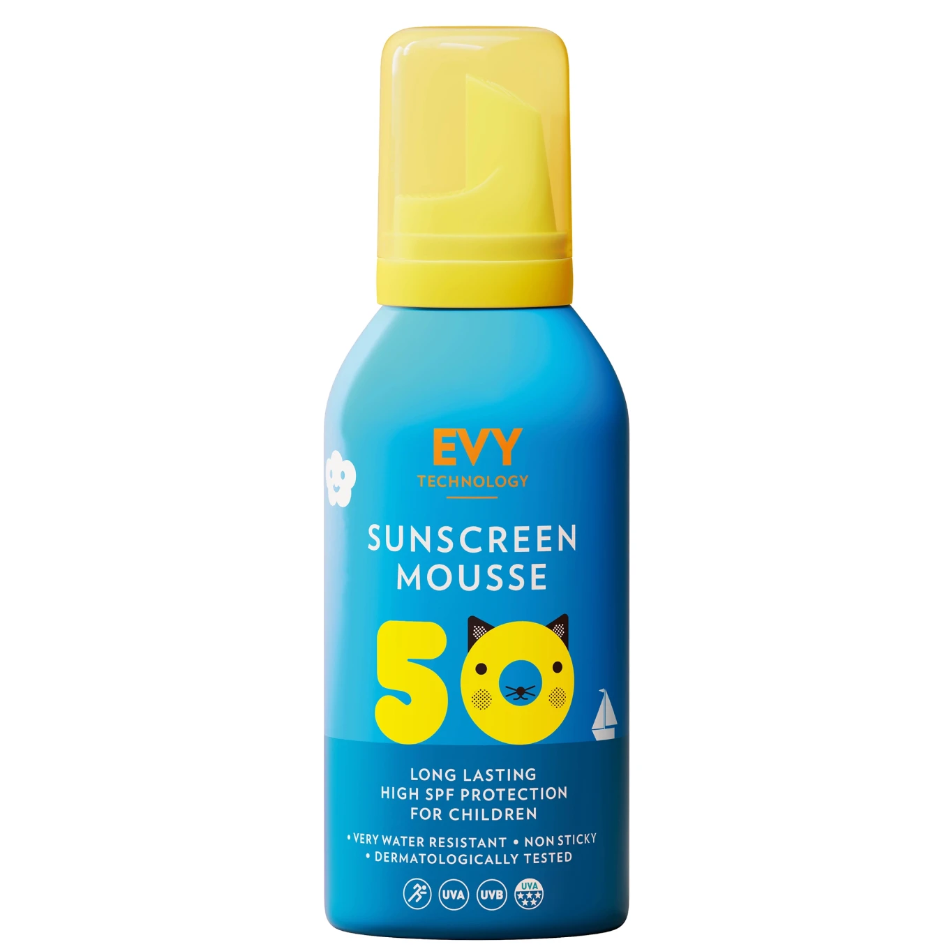Evy Sunscreen Mousse Kids SPF 50, 150 ml Evy