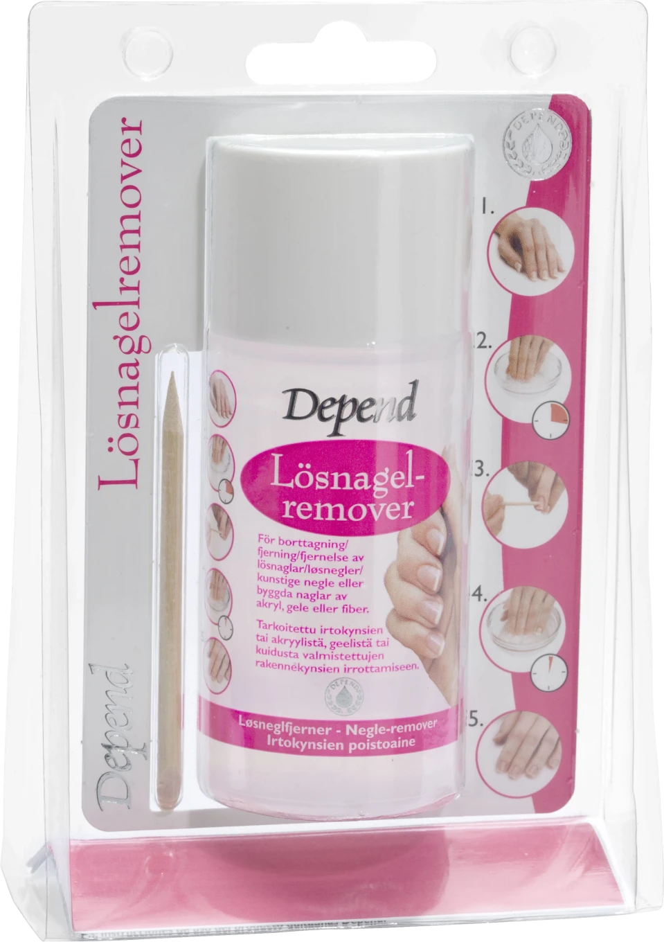 Depend Lösnagelremover 100 ml Depend