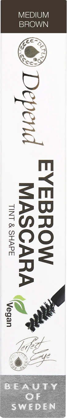 Depend Eyebrow Mascara Tint & Shape 2,5 ml Medium Brown Depend