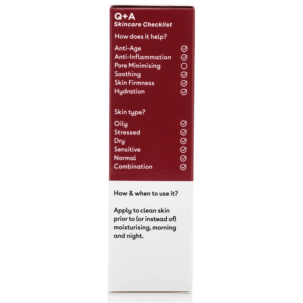Q+A Hyaluronic Acid Facial Serum 30 ml Q+A
