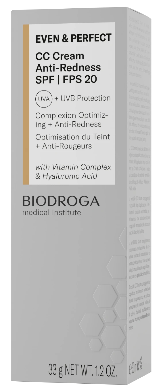 Biodroga Medical Institute Even & Perfect CC Cream Anti Redness SPF 20, 30 ml BIODROGA