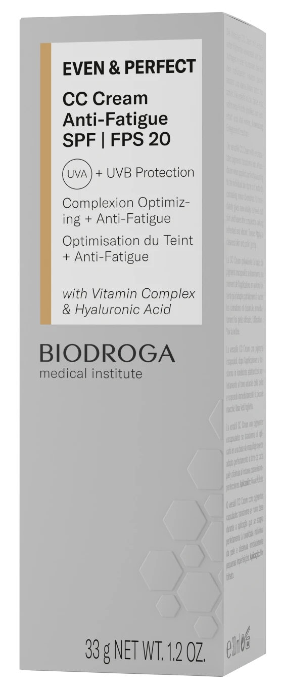 Biodroga Medical Institute Even & Perfect CC Cream Anti Fatigue SPF 20, 30 ml BIODROGA